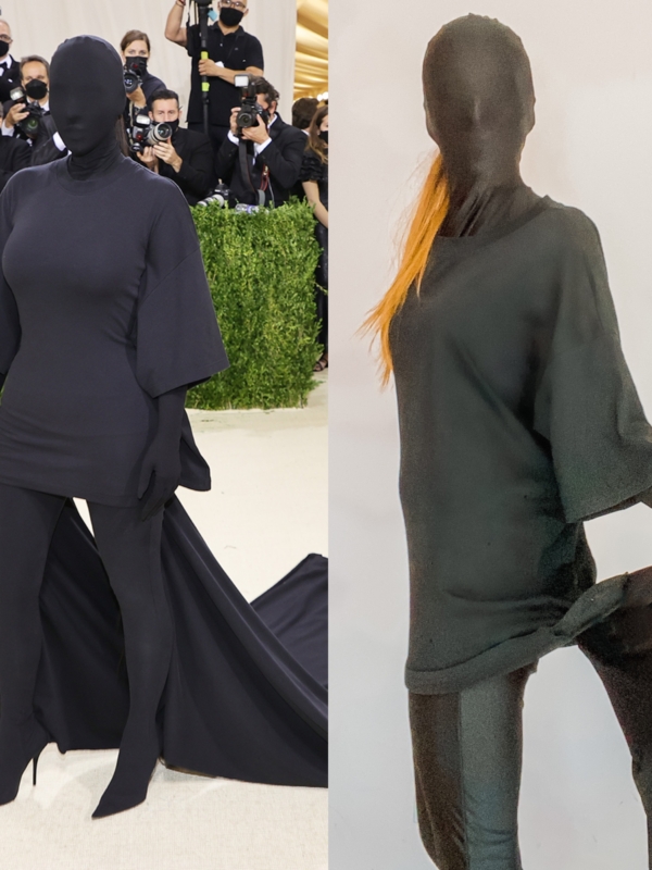 Kim Kardashian MET Gala Halloween Costume for less than $60!