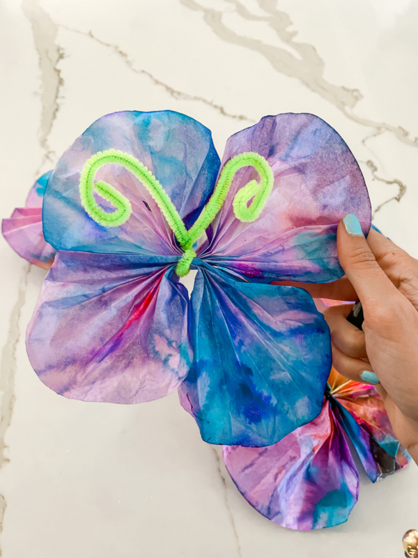 EASY Coffee Filter Butterfly Craft