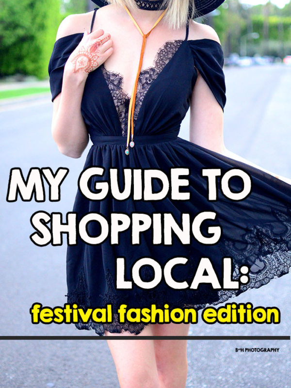 My Guide To Shopping Local: Festival Fashion Edition