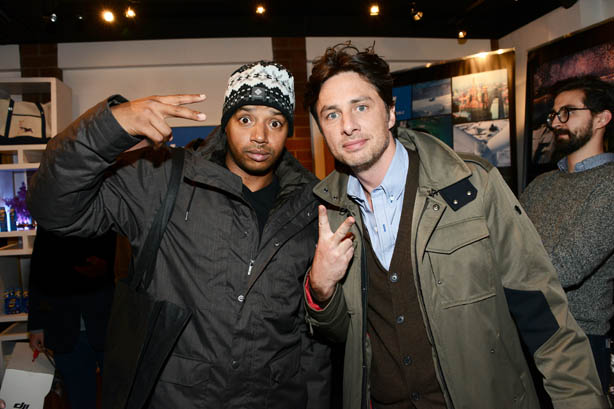 Donald Faison Zach Braff Sundance