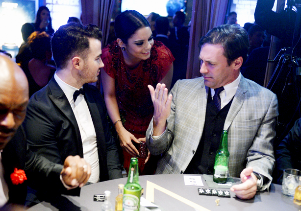 oscar parites vanessa hudgens kevin jonas jon hamm