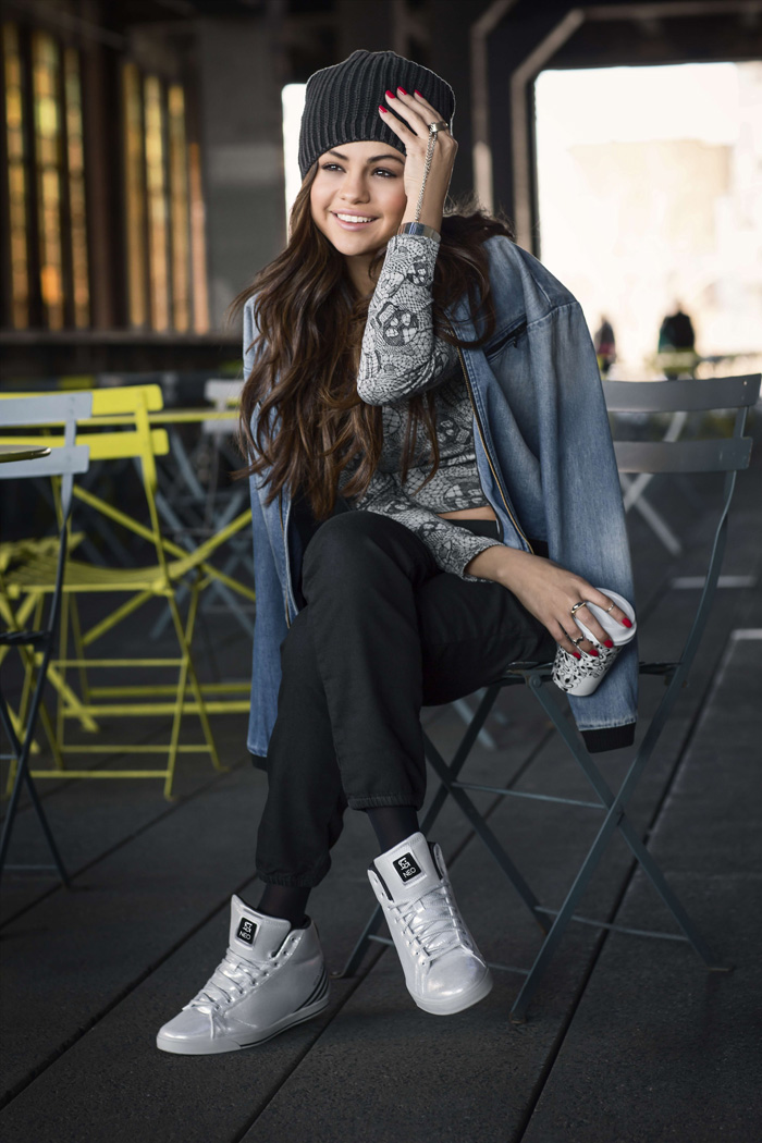 selena gomez adidas neo