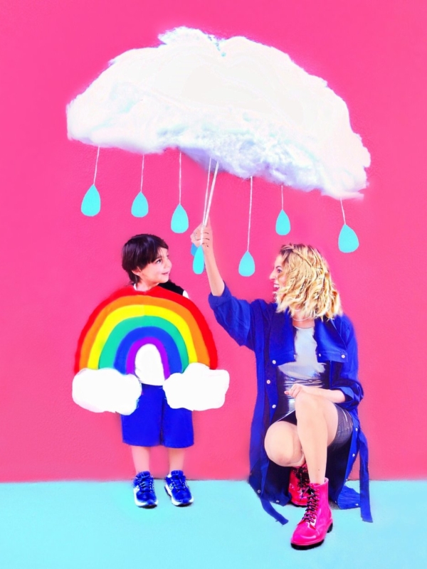 Hallomonth: Rainbow- Rain Cloud Costume