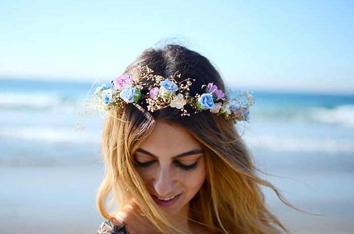 floral headband