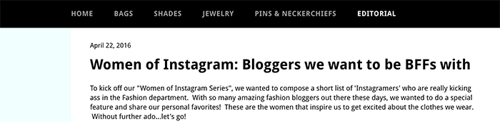 best fashion blogs