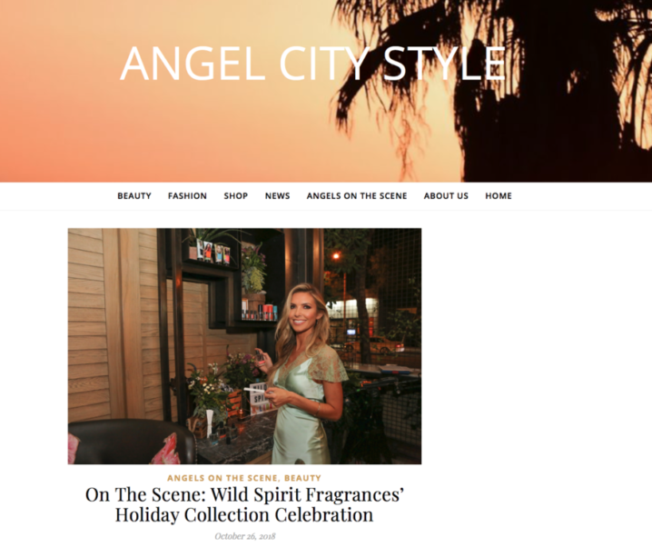 On The The Scene: Wild Spirit Fragrance Holiday Celebration