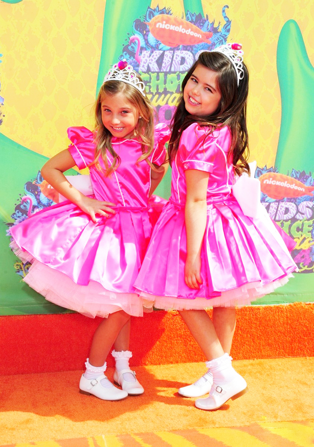Kids Choice Awards 2014 Sophia Grace and Rosie
