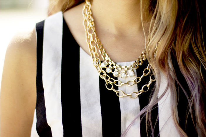 double chain necklacecs
