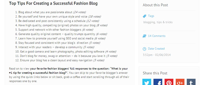 successful blogger