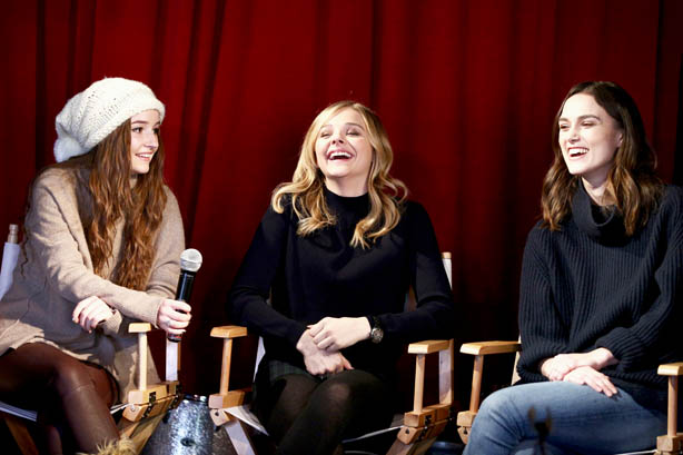 Kaitlyn Dever, Chloe Moretz and Keira Knightley Sundance