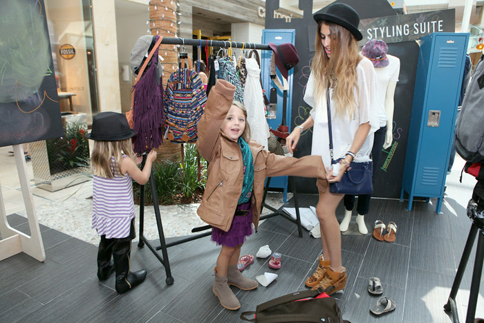 "The Back to School Styling Suite at Westfield Topanga Mall"