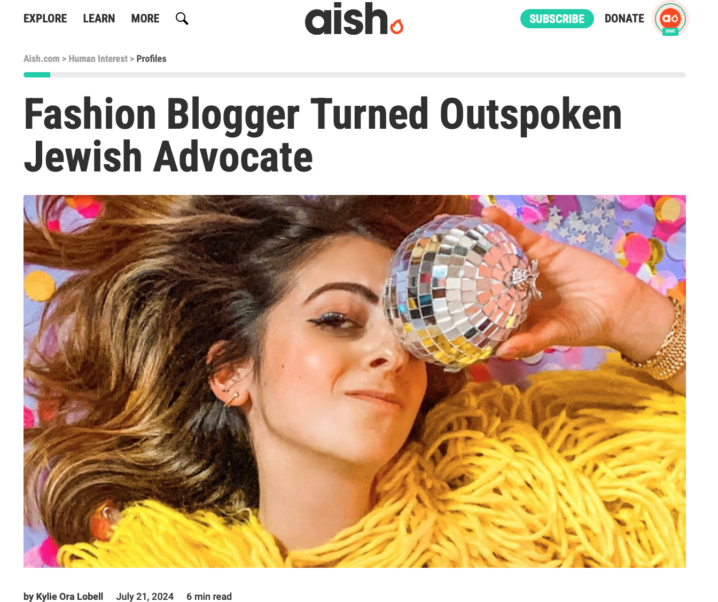 Aish.com Feature Article